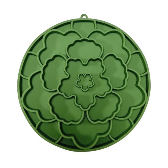 Pet Slow Feeder Mat, Soft Silicone Dog Lick Mat, Prevents Choking, Slow Feeder Dish for Dogs Cats Kibbles Thick Treat