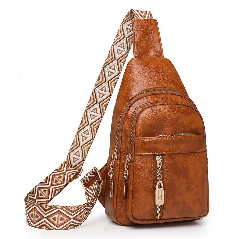 Женская нагрудная сумка, сумка на пояс, винтажная сумка через плечо