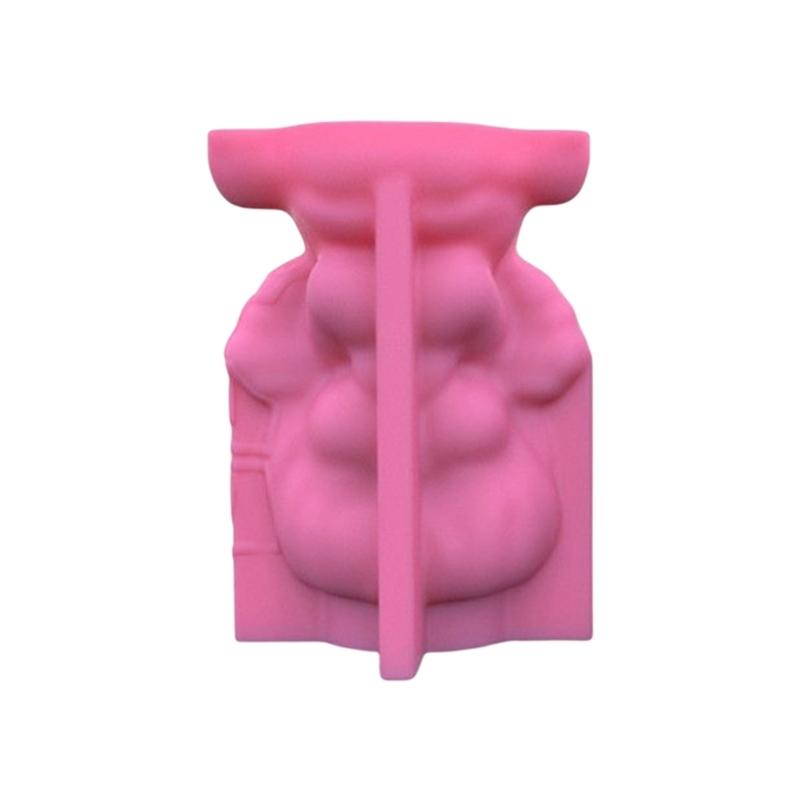 Голова ангела-силиконовая форма для цветов, бетонная форма для клещей, силиконовая форма для подсвечника, сочная форма для цветов, цементная глина