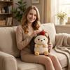 Мультяшная кукла-ежик, реалистичная плюшевая игрушка-ежик, кукла-животное, детская кукла, подарок