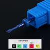 1pc Ceramic Nail Drill Bit Small Ball Milling Cutter Bits For Manicure Pedicure Pointed Apparatus Files Gel Polish Remove Tools
