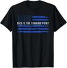 Это футболка The Turning Point Tee с флагом США, унисекс, размеры S-5XL, унисекс футболка