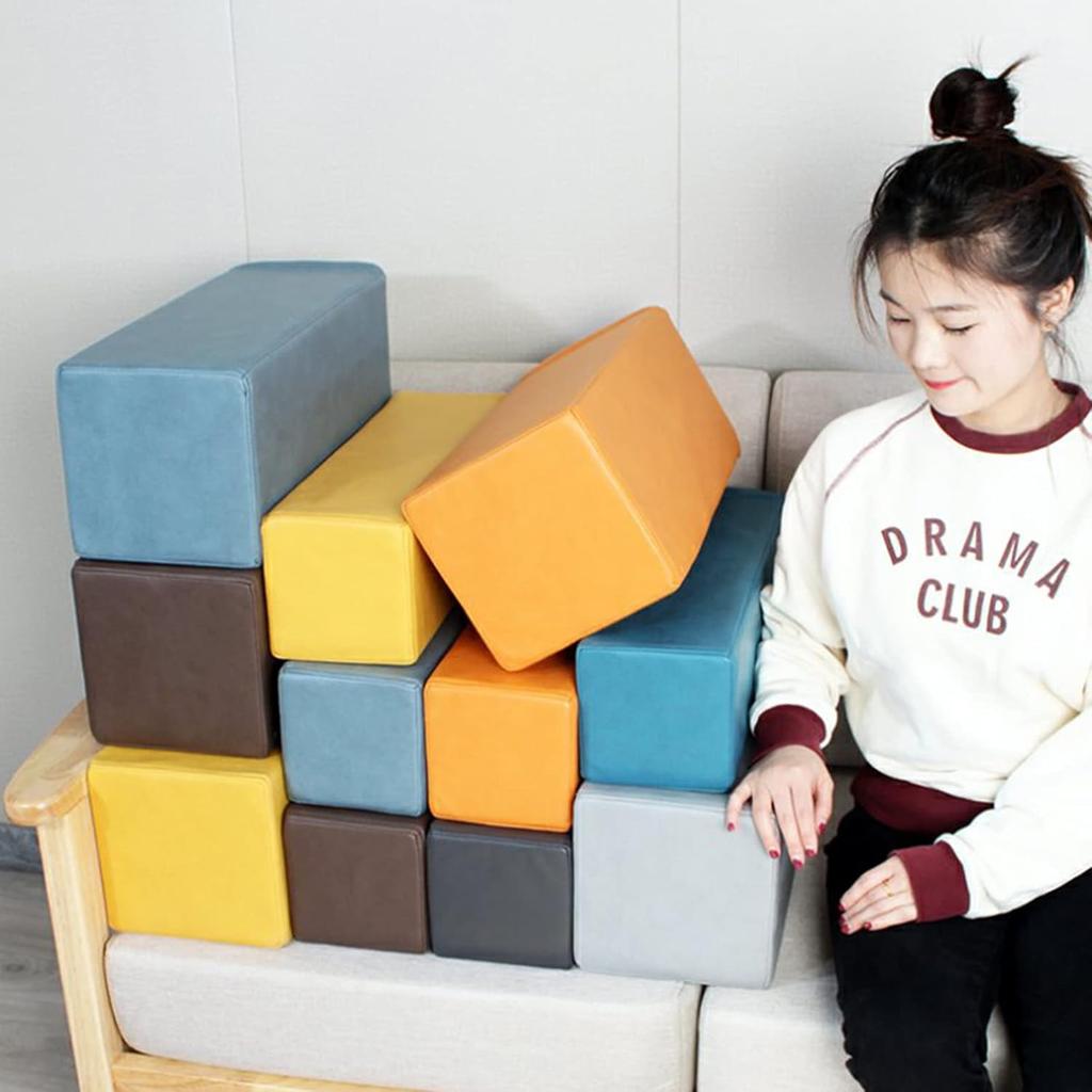 QQXX Кожаная обивка Подушка-подлокотник для дивана, Премиальная утолщенная подушка-поддержка для кресла со съемным чехлом, Наполнитель для кровати, Подставка для чтения Прикроватная