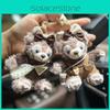 Adorable Cartoon Fox Plush Keychain Doll Cute Miniature Accessory Gift For Kids