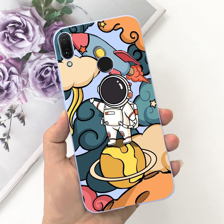 Чехол для Huawei Y9 Prime 2019, противоударный, с рисунком астронавта, силиконовый, мягкий, Fundas для Huawei Y9 Y 9 Prime 2019 STK-LX3 JKM-LX3, чехол для телефона
