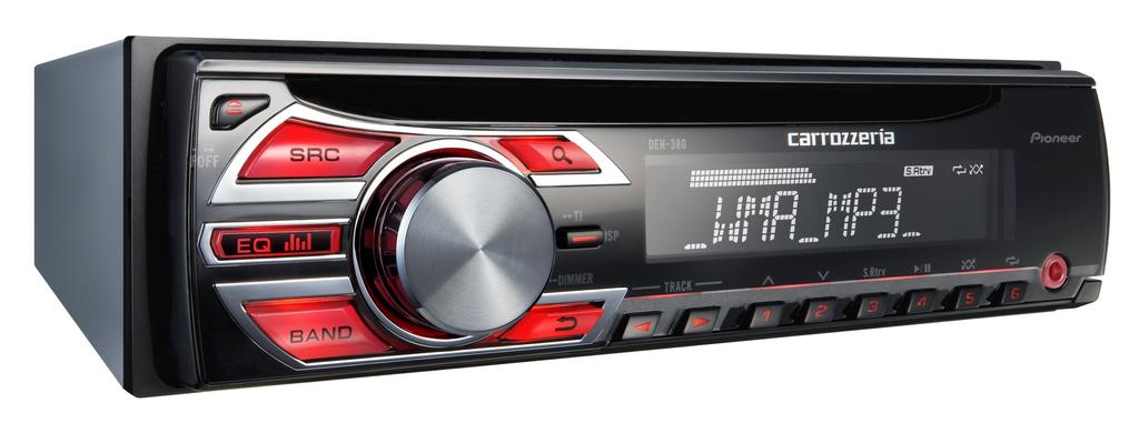 Pioneer Pioneer Audio 1D CD AUX Carrozzeria DEH-380