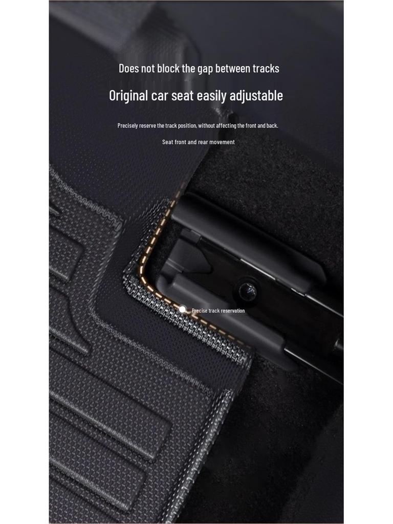 Автомобильные коврики Toyota Corolla Rui Fang из ТПЭ и шелковой нити, полное покрытие, для сиденья водителя