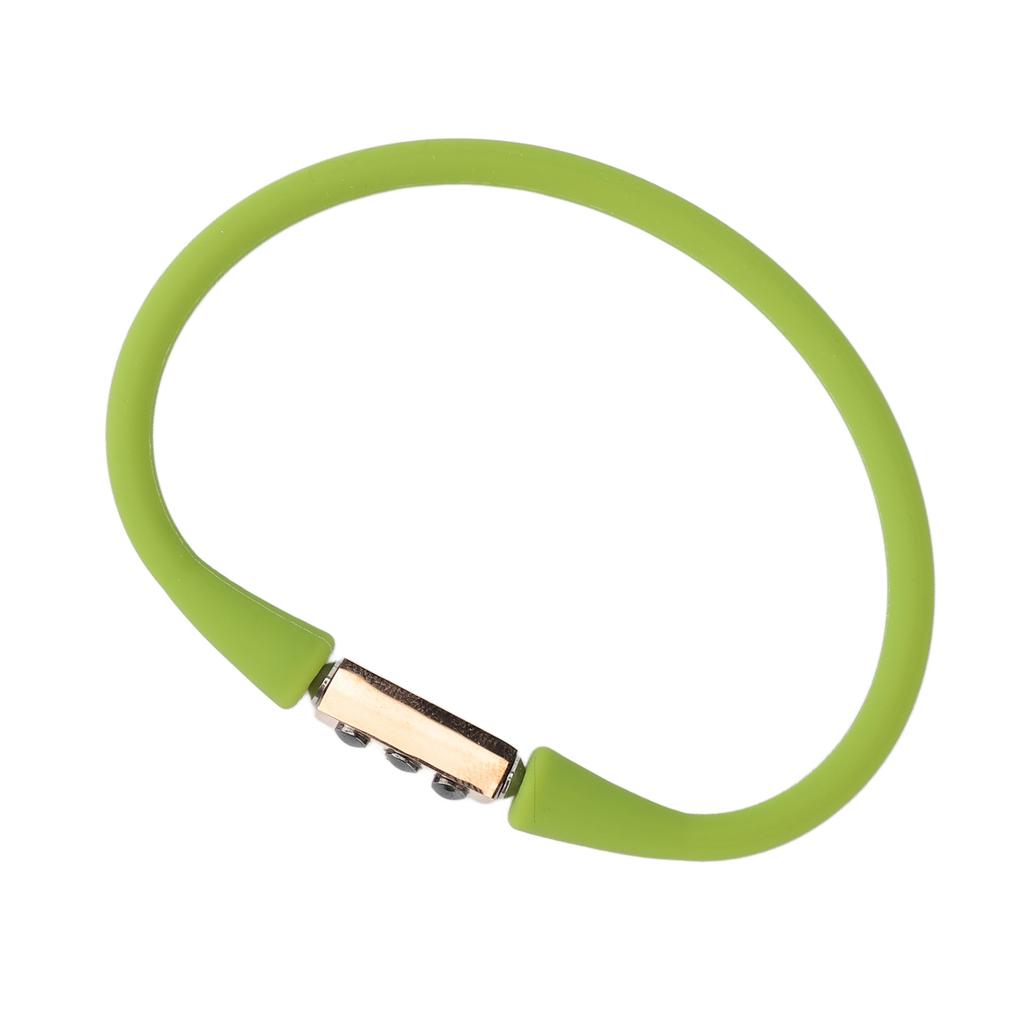 Men Women Negative Ion Balance Energy Bracelet Magnetic Therapy Silicone Sports Wristband for Basketball