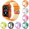 Clear Tpu Sport Strap For Apple Watch Series 1/2/3/4/5/6/7/se Adjustable And Precise Cutouts