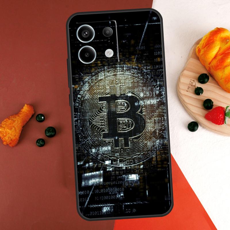 Bitcoin Case For Xiaomi Redmi Note 14 Pro 9 10 11 12 13 Pro 10S 11S 12S Redmi 13C 10C 12C 14C Coque