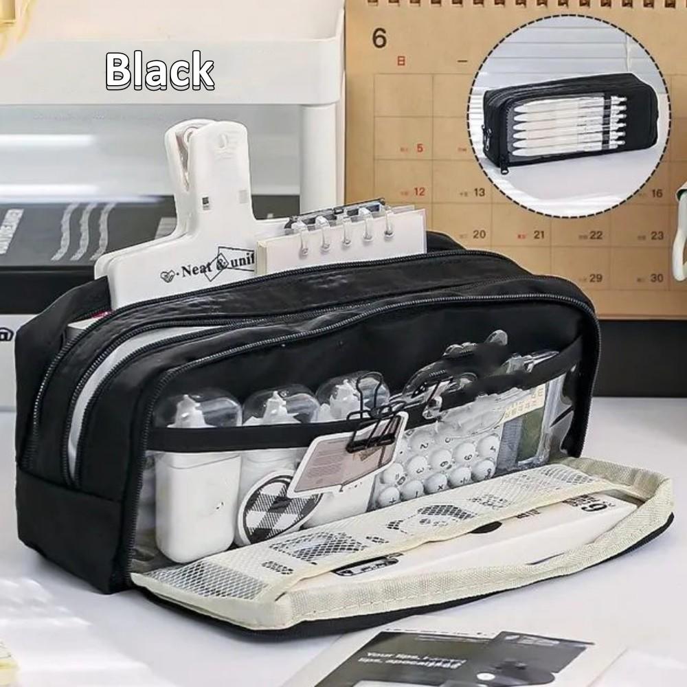 Большая вместимость 5 слоев пеналов Kawaii Pencil Pouch Симпатичный держатель для ручек Box для студентов Back To School Канцелярские принадлежности