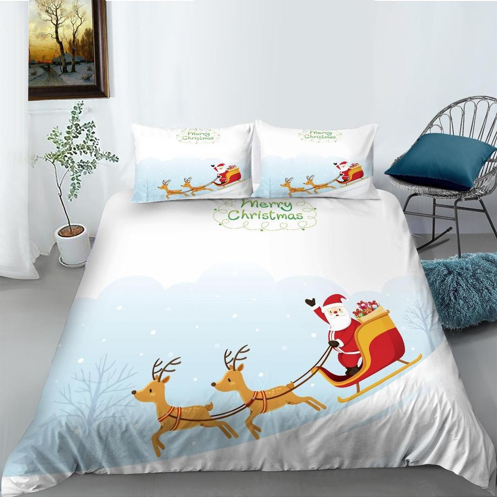 Комплект пододеяльников, домашнее постельное белье, уникальный дизайн, рождественский домашний текстиль, комплект одеял высокого качества