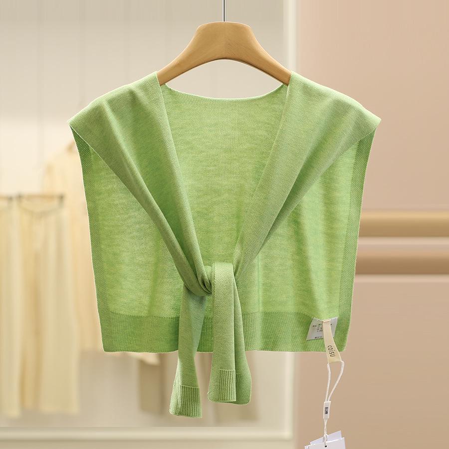 [About Cloth] Merino Wool Knit Shawl – Women's Autumn Cape Collection