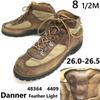 48364 Feather Light GORE-TEX Leather Boots 8.5M 26 Brown 80s vintage(USED)