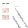 Acne & Blackhead Removal Beauty Set - Special Fine Needle and Clip