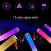 18 Color Changing Glow Sticks Atmosphere Lamp Battery Powered Flashing Stick For Glowing Concerts Party Celebration Supplies