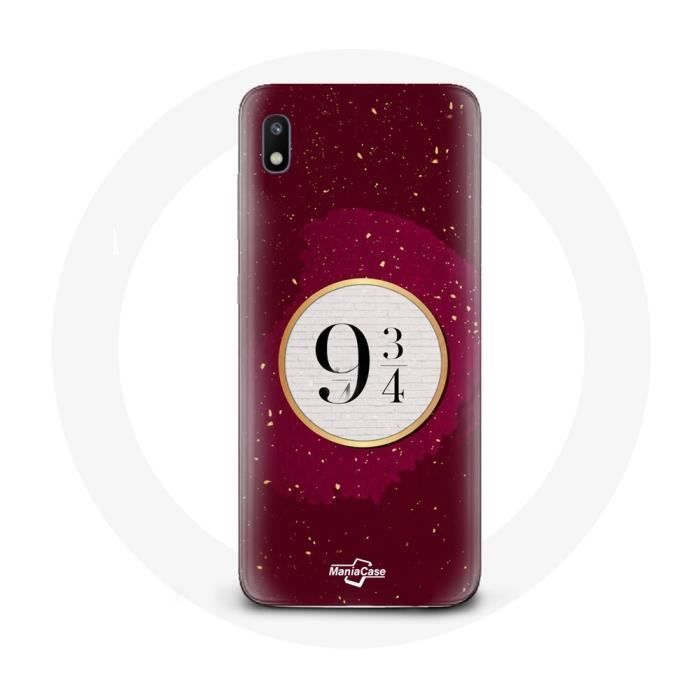 Чехол - Гарри Поттер - Galaxy A10 - Красный - Жесткий - Трек 9 3 4