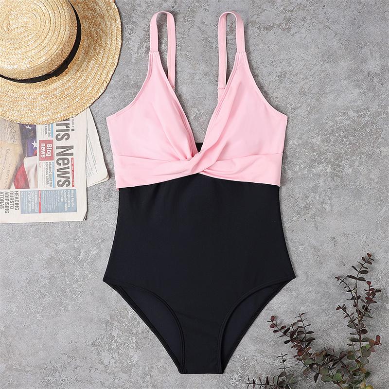 Women Tummy Control Bodysuit Swimwear Costume One Piece Monokini Swimsuit Beach