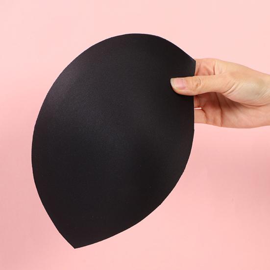 1 Pair Bikini Padding Inserts Foam Triangle Sponge Chest Pads Inserts Breathable Push-Up Pads for Swimsuits for Swimsuits Sports Bras And Dresses