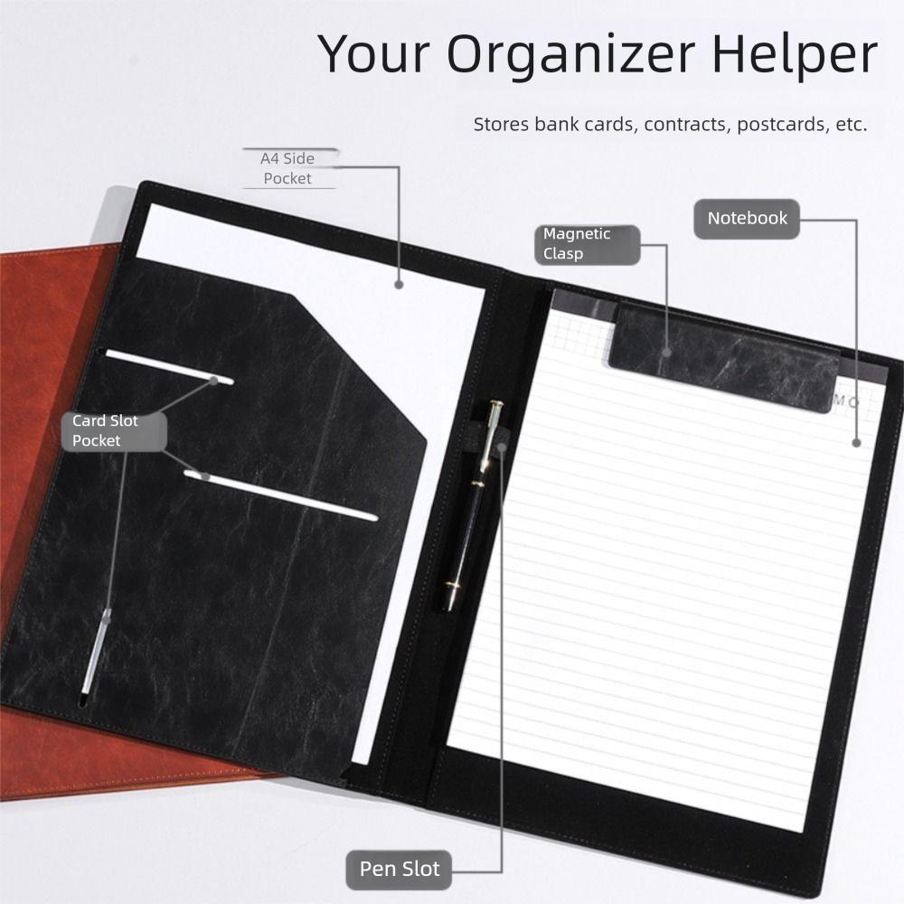 Многофункциональная папка-конференц-папка формата А4 для хранения документов, папки для контрактных файлов, офисные и школьные принадлежности