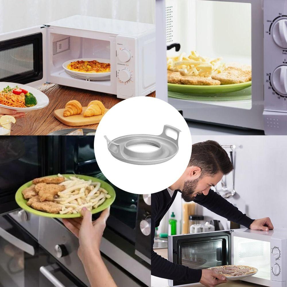 Anti-deformed Microwave Plate Tray Home Cooking Supplies Microwave Cool New Steam Holder