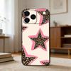 B-Черный L-Леопардовый P-Принт S-Звезда Чехол для Телефона Для iPhone 17, 16,15,14,13,12,11 Plus,Pro Max, Другие Мягкий Черный Чехол