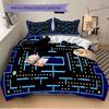 Pacman Maze Adventure Print 3Pcs Bedding Setduvet Cover With 2 Bedropillowcase Home Birthday Gift