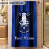 Beach TowelSheffield Wednesday FC Custom Name Text Personalized Soft Towel for Beach Pool Indoor Home Decor Gift