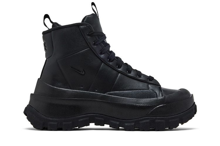 Женские кроссовки Nike Blazer Roam Mid Черные (Женский) Черный/Черный/Университетский Красный/Гонщик Синий
