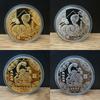 2025  Year Of The Snake Commemorative Coins Chinese Zodiac Medals 3D Relief Coins Collectibles  Year Coins