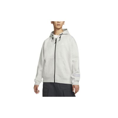 Nike Сплошная цветная мужская куртка с капюшоном на молнии, верхняя одежда белого цвета DM4249-050