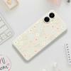 For Samsung Galaxy A07 4G Case Small Flower Branches Pattern Printing Straight Edge TPU Phone Back Cover