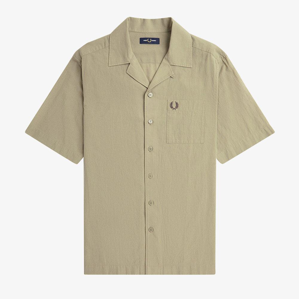 Fred Perry [Стильная] Легкая рубашка с текстурой и отложным воротником (U54) Afpm2417762-U54