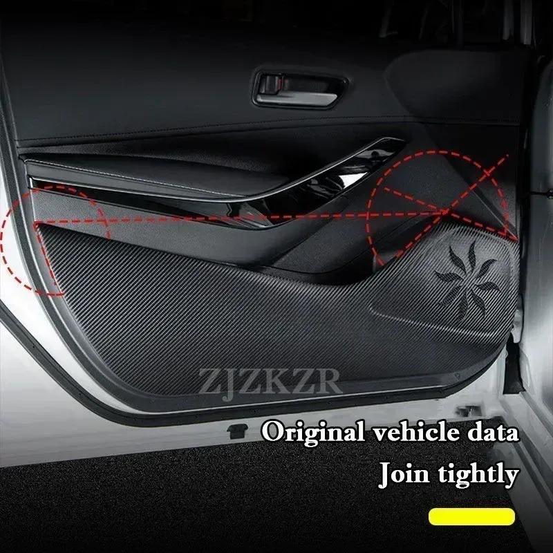 For Mercedes-Benz Smart #3 -2025 Car Door Anti Kick Pad Protection Film Protector Stickers Carbon Trim Interior Accessories