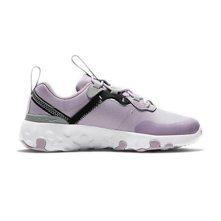 Nike Кроссовки для бега React Element 55 Low top Детские Светло-фиолетовые для детей от 3 до 7 лет CK4082-500