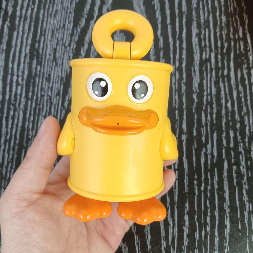 Cute Design Water Spray Toy Tin Can Beach Water Fight Creative Gift Duck Water Toy  Outdoor Play