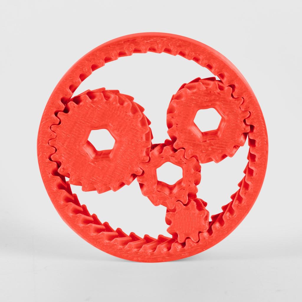 Напечатанный на 3D-принтере быстрый планетарный редуктор с качающимся рычагом, освобождающий от нагрузки, новый взгляд на классический освобождающий рычаг