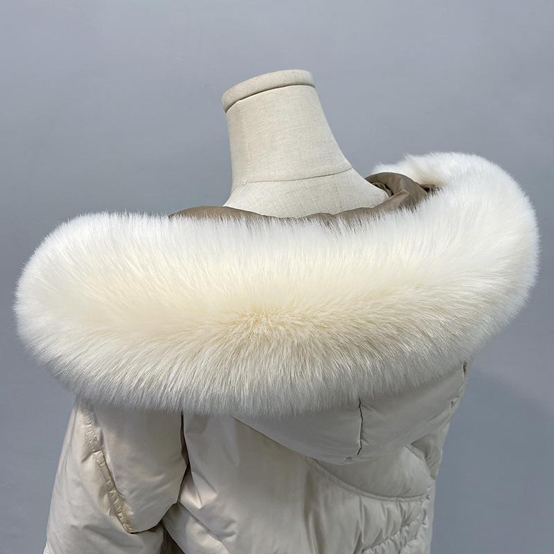 Женский мягкий воротник с запахом шеи, зимние теплые шарфы, женский пушистый шейный платок с воротником из искусственного меха