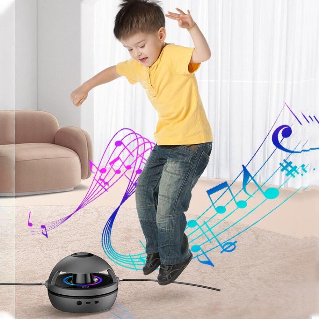 Умная электрическая машина для прыжков со скакалкой, Bluetooth, музыкальная прыжковая тренировка, развлекательная веревочная машина с 10 скоростями