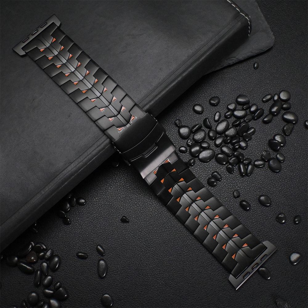 Роскошный ремешок из титанового сплава для Apple Watch Ultra 2 49 мм Серии 10 9 8 7 6 5 4 SE 46 мм 45 мм 44 мм Быстросъемный ремешок шириной 26 мм