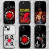 Забавный чехол для телефона Rock Band R-Red Hot Chili Peppers Чехол для телефона Мягкая упаковка Легкий Для iPhone17 16 15 14 13ProMax