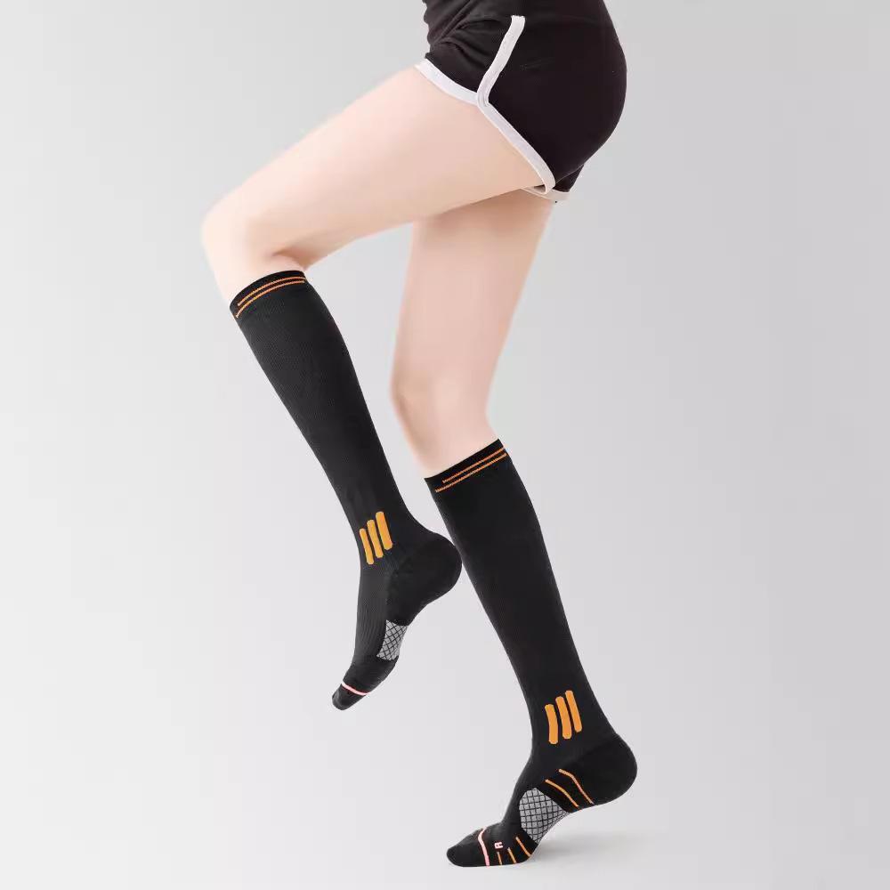 Длинные мышцы могут сдавливать носки. Женская скакалка, бег на открытом воздухе, йога, утолщенные компрессионные носки на подошве из махры