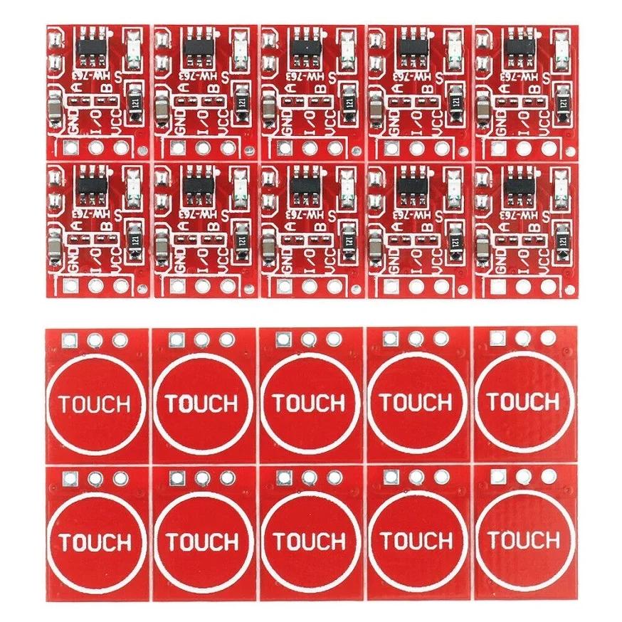 NEW TTP223 Touch Button Module Capacitor Type Single Channel Self Locking Touch Switch Sensor for Arduino
