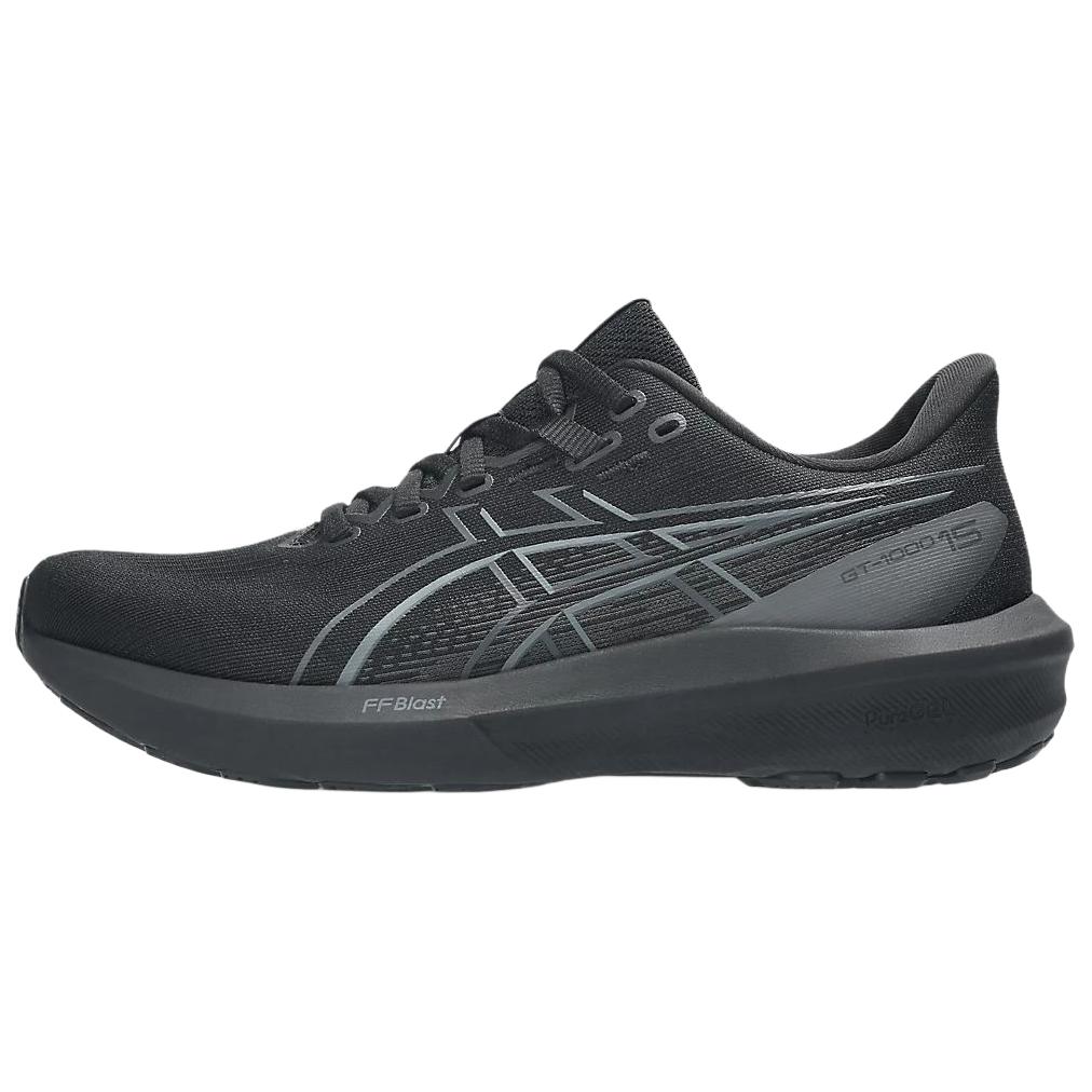 ASICS Breathable Rebound Abrasion Resistant Running Shoes Women's Black 1012B994-001
