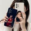 Модный матовый чехол для мобильного телефона Eiza Gonzalez для Samsung Galaxy M55 54 42 35 34 33 32 23 22 15 14 13 12 F55 5G Цветная обложка