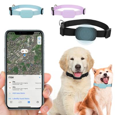Для iOS Собачий ошейник Мини GPS Трекер Регулируемый ошейник для отслеживания движения животных Умный Bluetooth GPS Локатор для домашних кошек