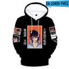 Anime Naruto Hoodie Unisex Streetwear 3D Digital Print Oversized Sweatshirt Teens Adults Fall