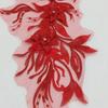 Модные Элегантные Красочные Патчи с Вышивкой Блестками 3D Цветок DIY Вышитые Цветочные Патчи Пришивные Патчи Платья