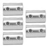 5 Pcs Shaft Coupling Set 6?8mm Motor Coupler 4mm Bore 22mm Length 14mm Diameter Joint Connector for Mechanical Transmission