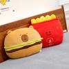 Plush Capybara Hamburger Toy Adorable Cartoon Girls Bedtime Pal Birthday Gift